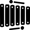 Pictogramme de xylophone