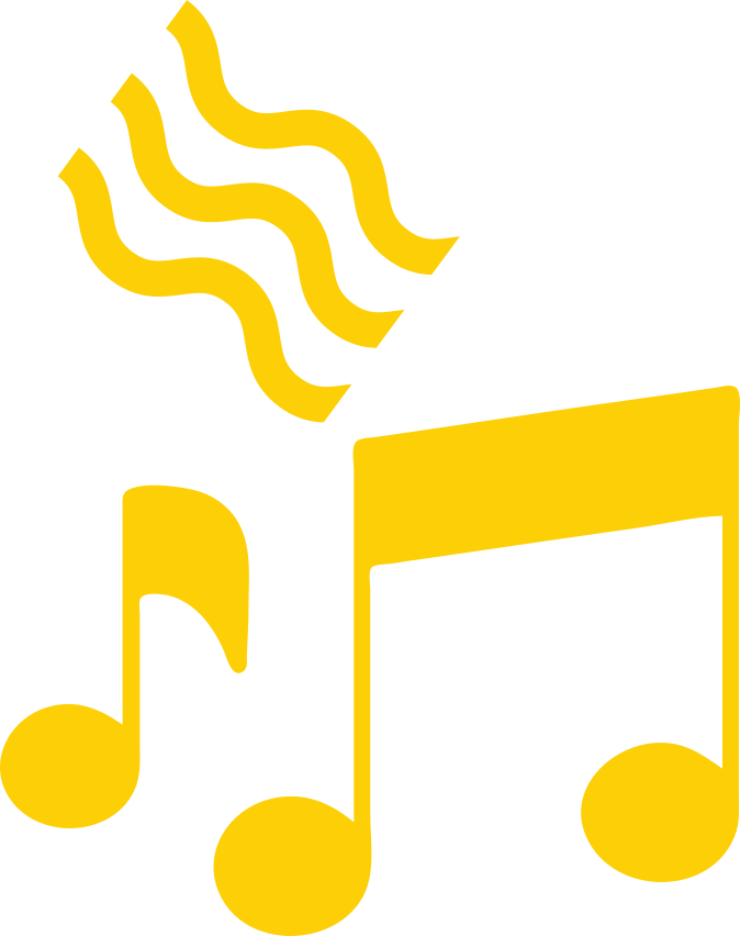 Pictogramme notes de musique